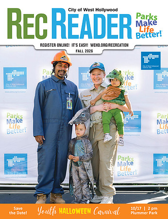 City of West Hollywood Recreation Guide Fall 2026